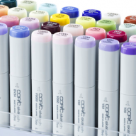 Copic Sketch 72 Set E набор маркеров с кистью в кейсе, вариант Е - Copic Sketch 72 Set E большой набор маркеров с кистью в кейсе, вариант Е купить в официальном магазине Copic.Club с доставкой по РФ и всему миру