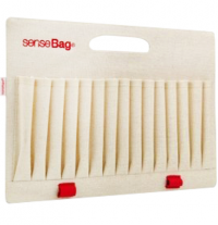 Пенал-органайзер для 30 маркеров Copic SenseBag тканевый бежевый с держателем