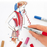 Copic Ciao 24 Basic набор маркеров с кистью в кейсе, базовые цвета - Copic Ciao 24 Basic набор маркеров с кистью в кейсе, базовые цвета