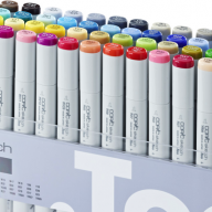 Copic Sketch 72 Set A набор маркеров с кистью в кейсе, вариант А - Copic Sketch 72 Set A большой набор маркеров с кистью в кейсе, вариант А купить в официальном магазине Copic.Club с доставкой по РФ и всему миру