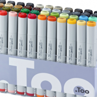 Copic Sketch 72 Set C набор маркеров с кистью в кейсе, вариант C - Copic Sketch 72 Set C большой набор маркеров с кистью в кейсе, вариант С купить в официальном магазине Copic.Club с доставкой по РФ и всему миру